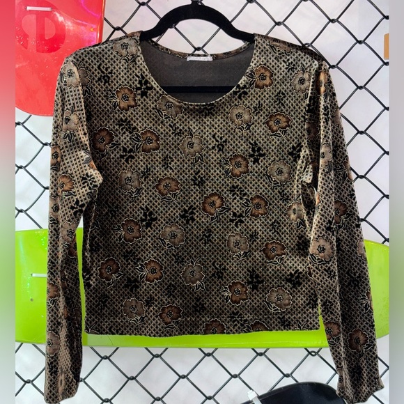 90’s Velvet Top - Picture 1 of 3